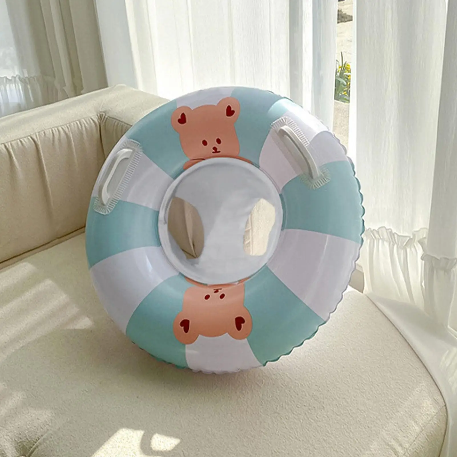 Inflatable Baby for pool Float for Kids - Durable PVC with Dual Handles for Safe Swimming Fun