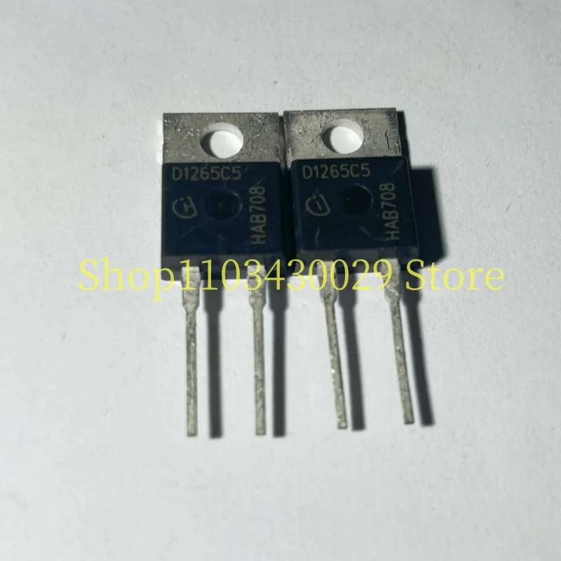 

10 шт. новый оригинальный IDH12G65C5 D1265C5 TO-220-2 12A 650 в карбид кремния диод Шоттки