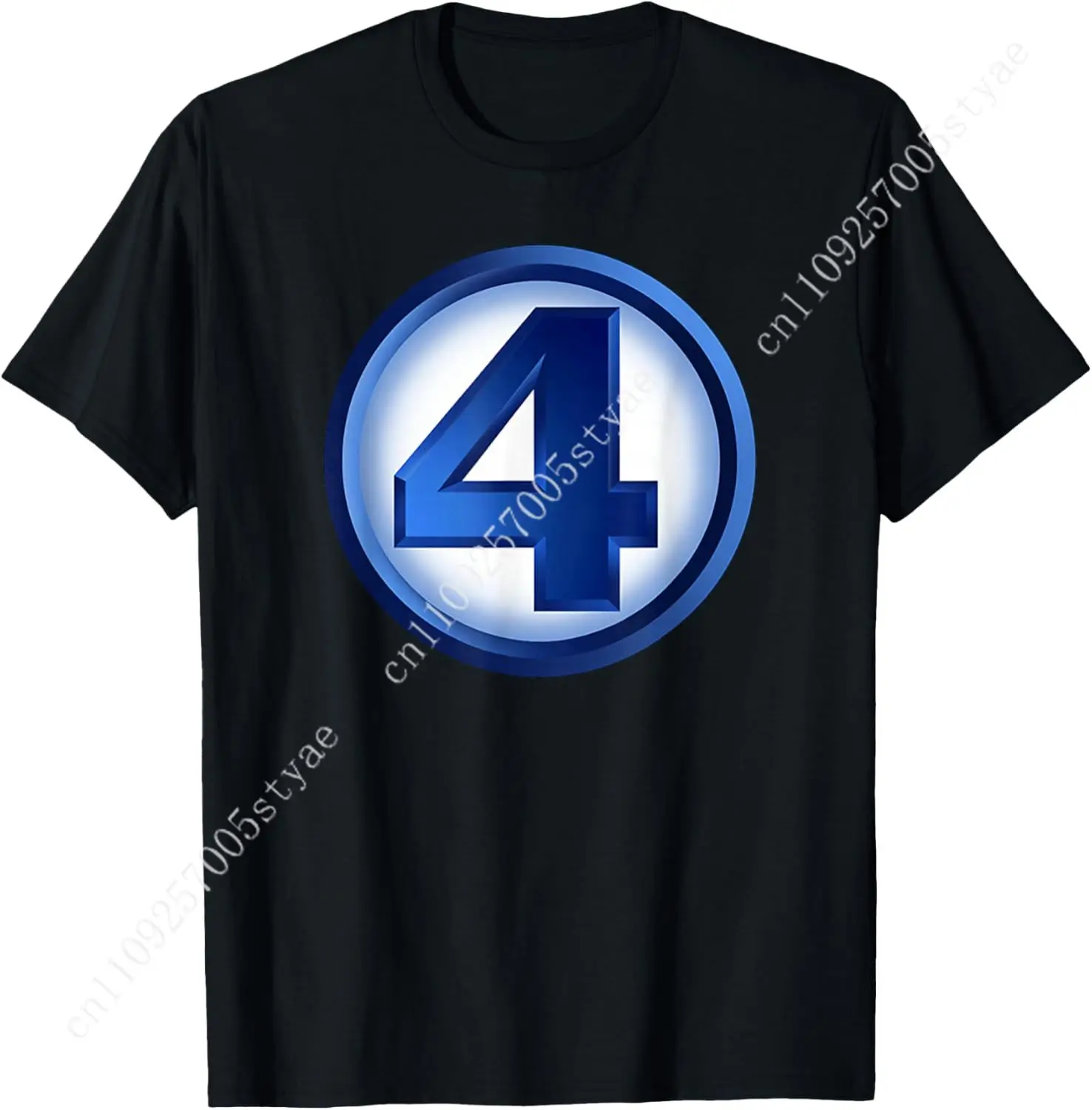 

Marvel Fantastic Four Classic 4 Official Team Logo T-Shirt
