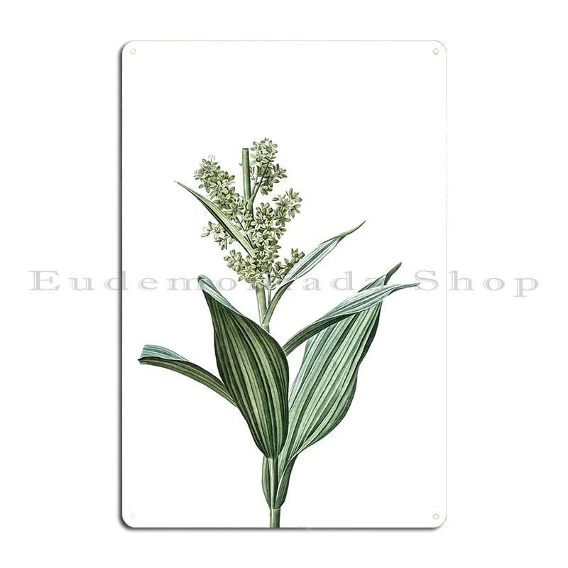 Vintage False Helleborine Metal Plaque Poster Club Club Create Cinema Garage Tin Sign Poster