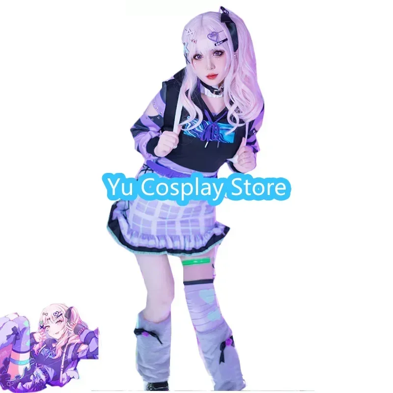 25Hours Akiyama Mizuki Cosplay Costumes Game Project Sekai Colorful Stage Cosplay Party Suit With Bag Uniforms Custom Made