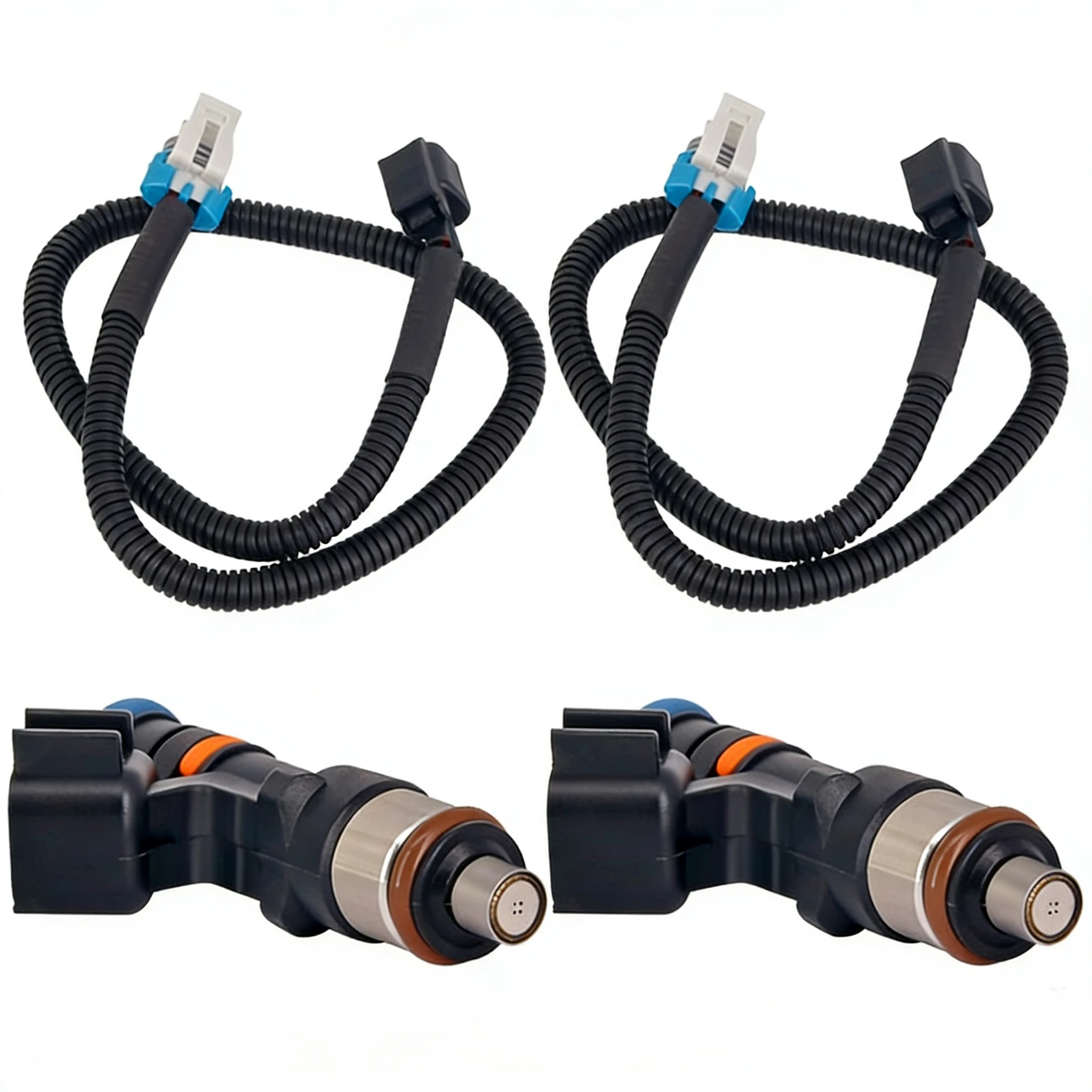 Fuel Injector Harness Set OEM  0280158197 Corrosion Resistant Reliable Fit For ATV  Polaris Ranger XP800 UTV Engine Accessory