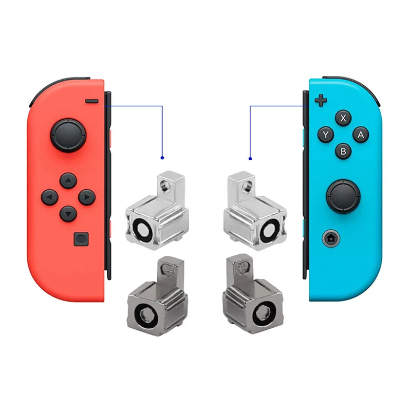 Запасные части для Nintendo Switch JoyCon аксессуары для Nintendo Switch OLED металлические пряжки NS слайдер Трек замок пружина