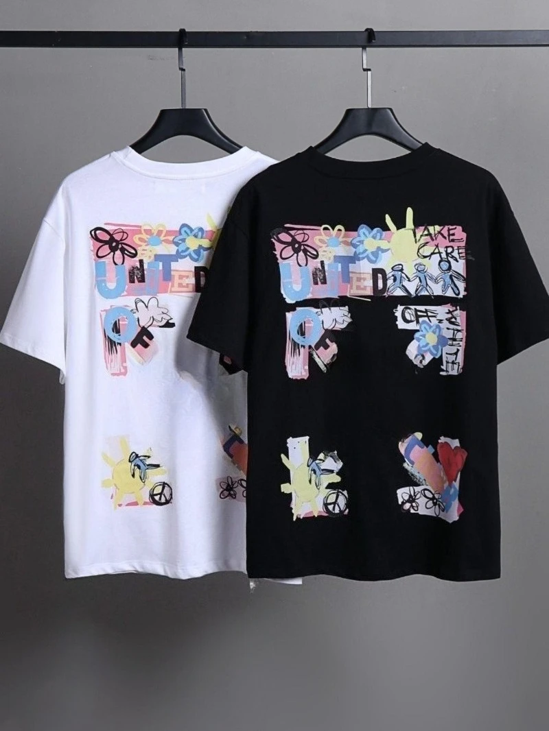 

2025 new classic high-quality men's T-shirt casual short sleeved T-shirt clothing designer women's T-shirt summer printed top