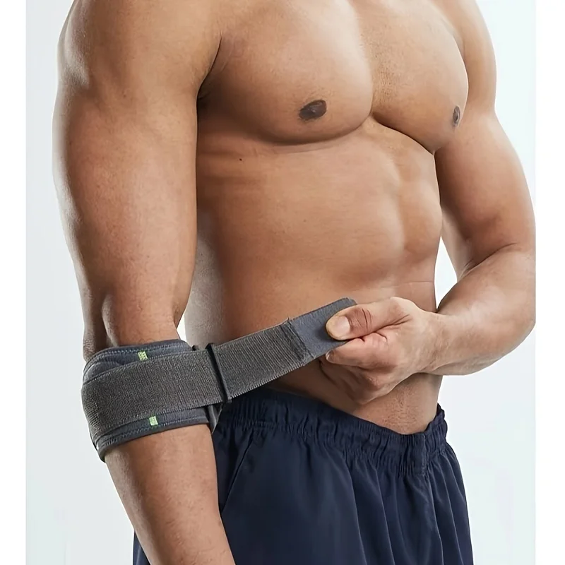 1PCS Adjustable Basketball Tennis Elbow Support Golfer's Strap Elbow Pads Lateral Pain Syndrome Epicondylitis Brace