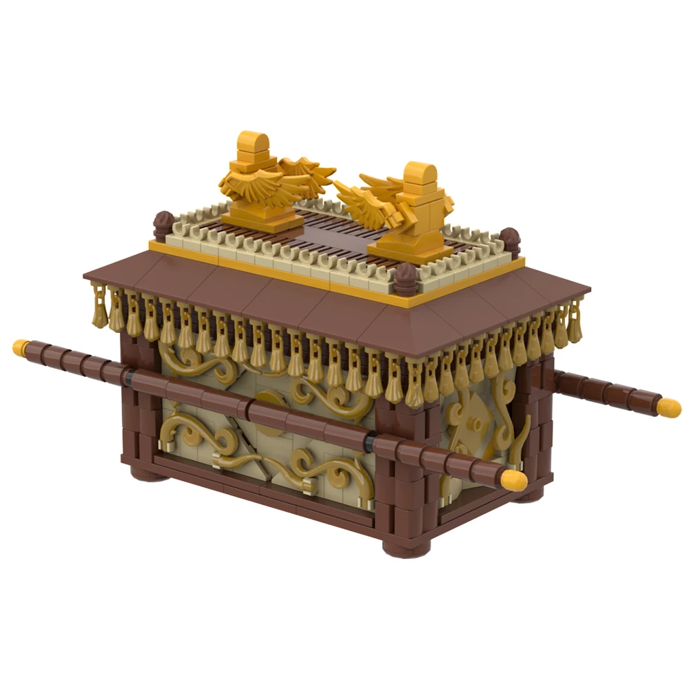 

Moc Ark of the Covenant Building Blocks Model The Lost Ark Indiana Jones Biblical Artifact DIY Bricks Toys Sets Gift Kids Adult