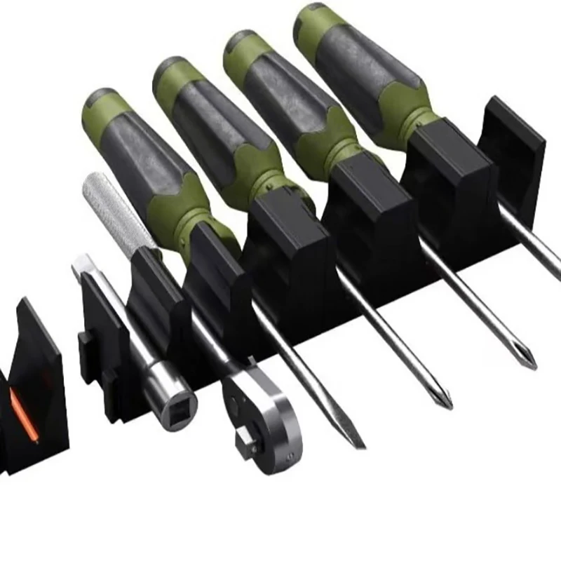 Screwdriver Storage Rack Multifunctional Display Hanger Plastic Storage Box Organizer For Manual Tools Storing Supplies Tool Box