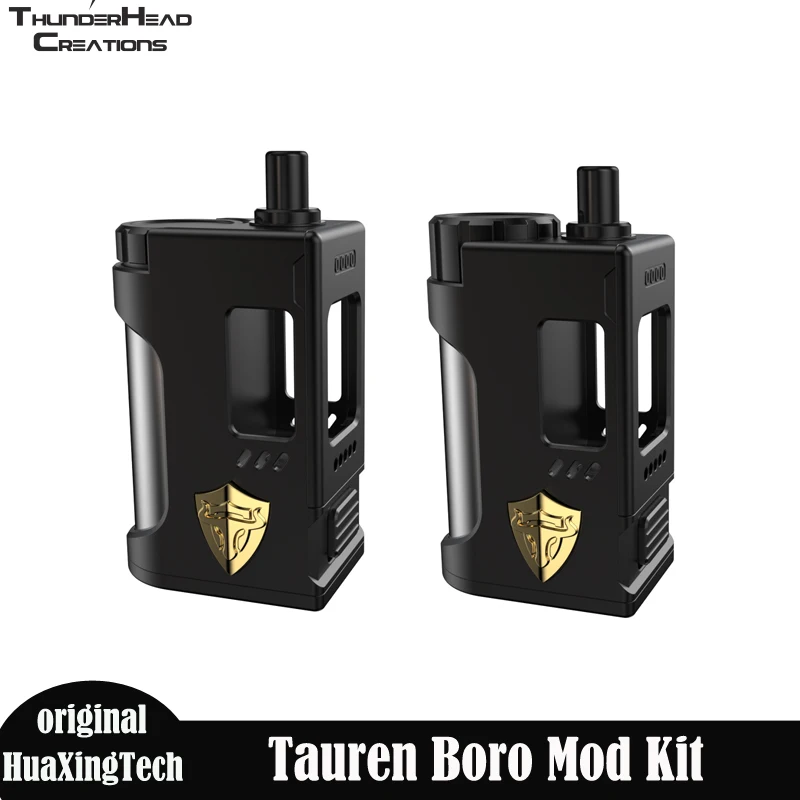 

New ThunderHead Creations Tauren Boro Mod Kit X chip & Mech 2-In-1 Box Mod Electronic Cigarettes Vaporizer With 3.5ml Boro Tank