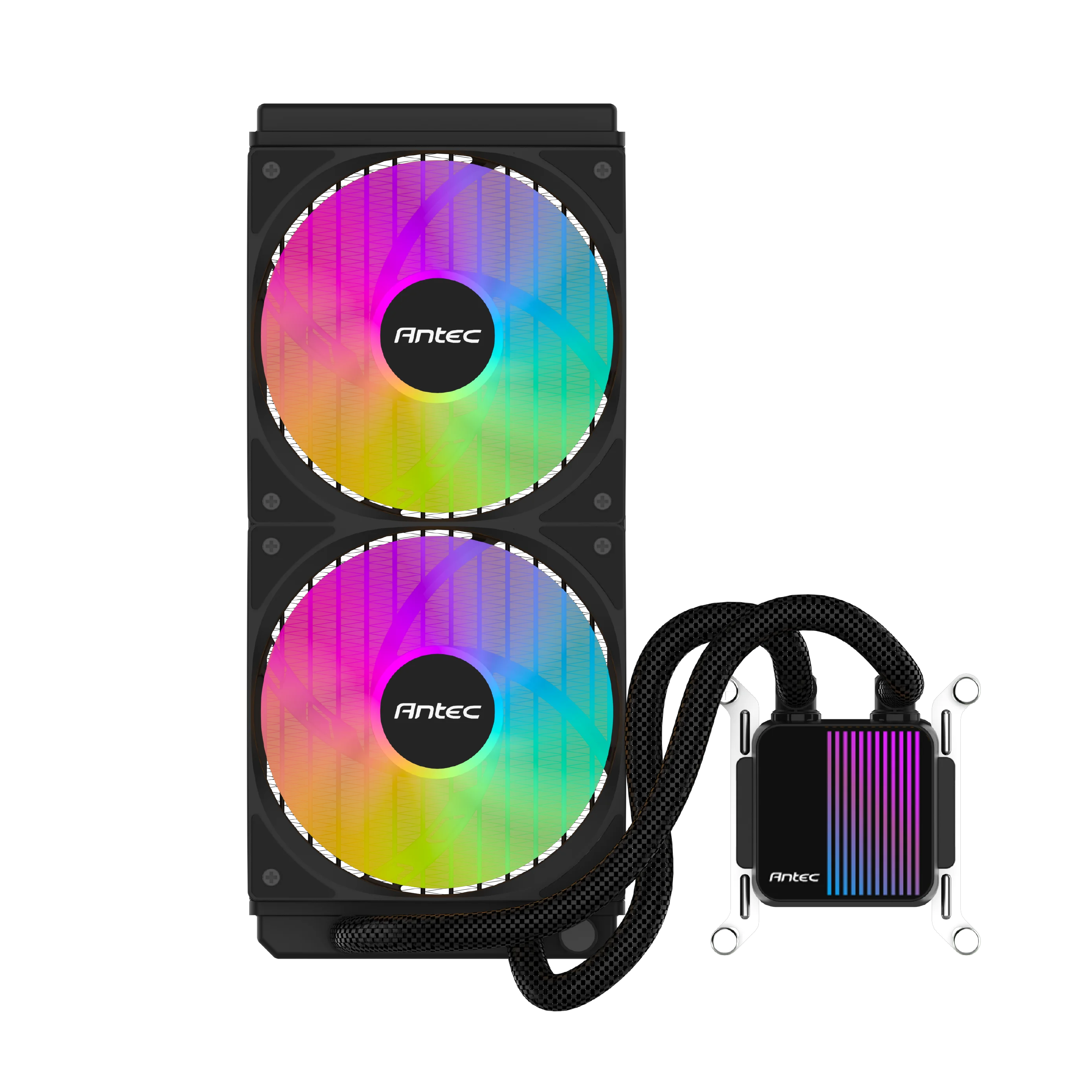 PC Case Water Cooling คอมพิวเตอร์ 4PIN CPU Cooler ARGB Water Cooler ฮีทซิงค์แบบบูรณาการ LGA 1700/115X/2011/2066/AM3 +/AM4/AMD