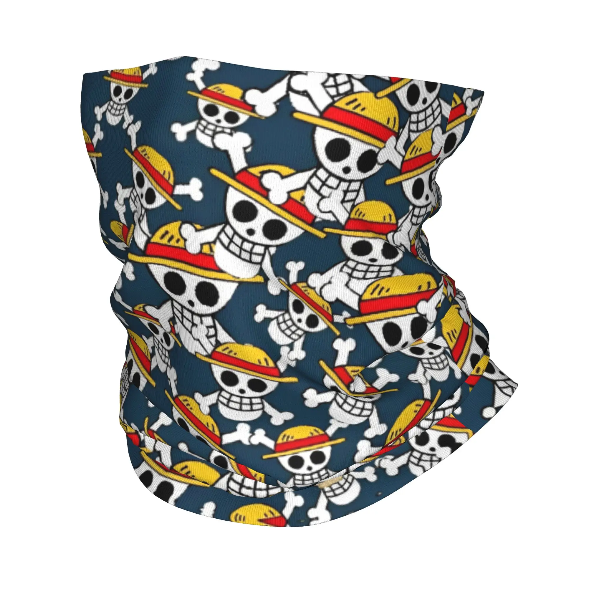 Men o-one-piece-e luffys onepiece Bandana Merch Neck Gaiter Printed  Mask Scarf Multi-use Headband For Outdoor Sports Washable
