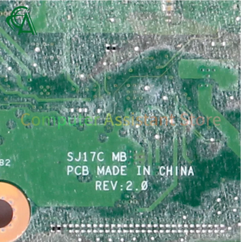 REV: 2,0 para SJ17C ASUS, placa base de ordenador portátil SRGKW, i7-10510U, GTX1650, N18P-G0-MP-A1, 4G, probada