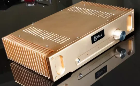 WL/ All aluminum amplifier chassis / Preamplifier case / AMP Enclosure DIY box (336 *75 *208mm)