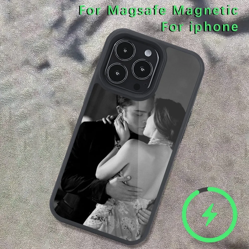 G-Gossip Girl Phone Case  For iPhone 14 13 12 11 15 Pro Max Magsafe Wireless Charge Plus Mini Cover