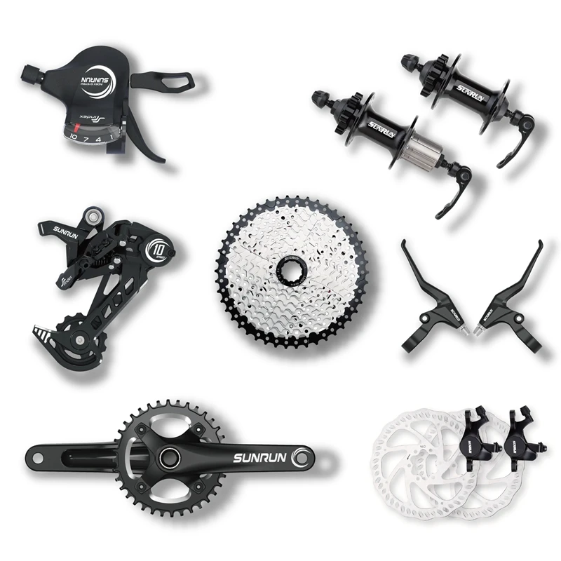 Hot Selling 1x10s Index Shifter Sets Cycling Mountain Bicycle Derailleur Bicycle Shifter Group Sets