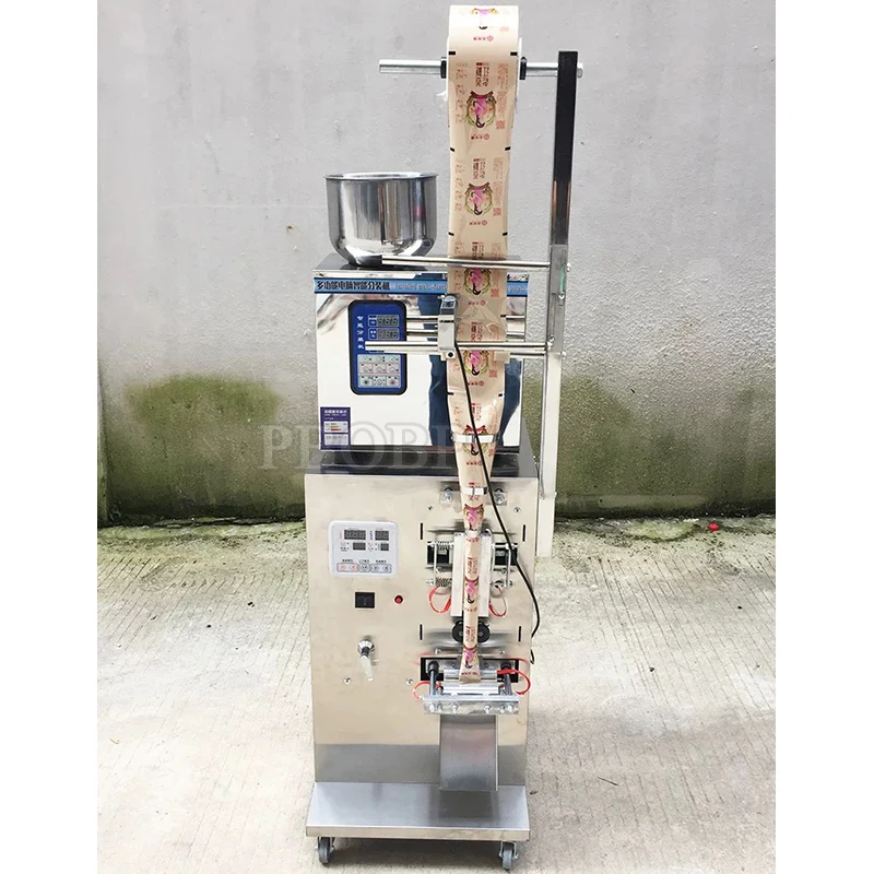 

Автоматическая фасовочно-упаковочная машина для гранулированных и порошкообразных продуктов (включая чай, бобы, семена, частицы) с функцией взвешивания и учета тарифов