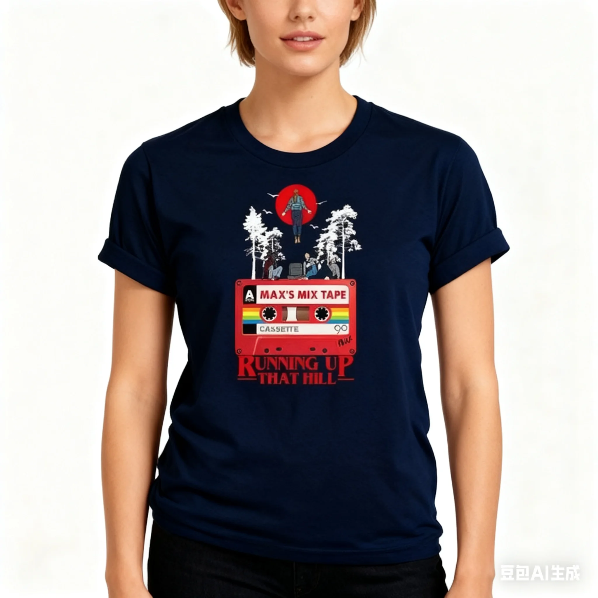 حار بيع أزياء جديدة تي شيرت أشياء غريبة مستوحاة تي شيرت للجنسين ماكس الأكثر شعبية أغنية تي شيرت عارضة الشارع الأعلى