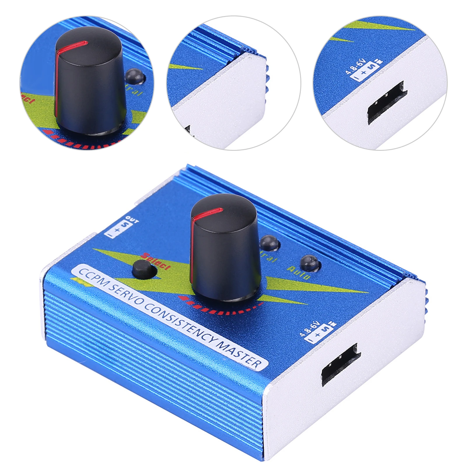 ESC Checker Motor Checker Servo Tester Motor Servo Tester Elektronische snelheidsregelaar Checker Master voor RC Vliegtuig Auto Boot