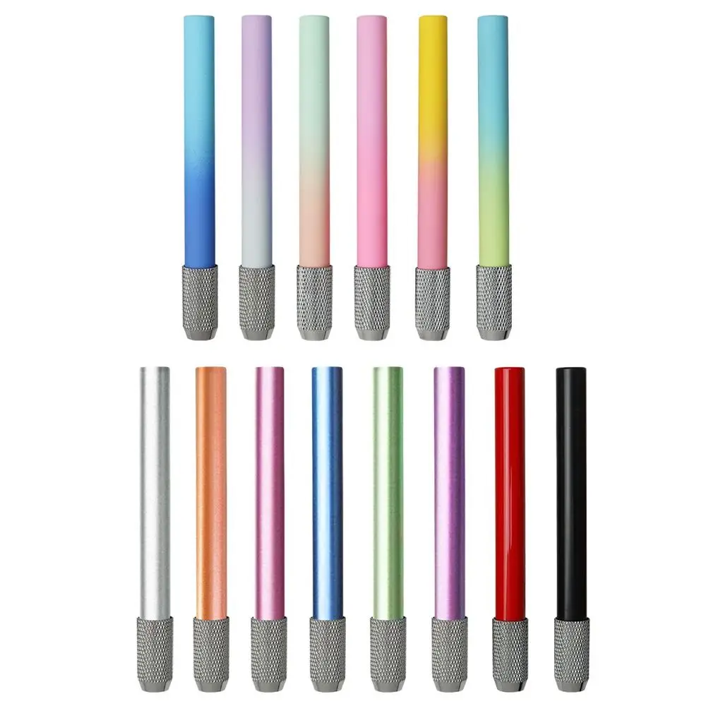 جديد قلم رصاص معدني موسع قابل للتعديل العالمي قلم رصاص تمديد حامل خفيف الوزن قلم رصاص طول الطلاب/الفنان