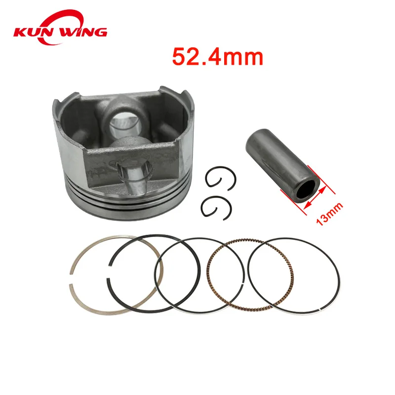 52.4MM Piston Kit For Honda PCX125 LEAD125 Click Vario 125i Nss Forza 125 13101-KWN-902 13011KWN900 4T