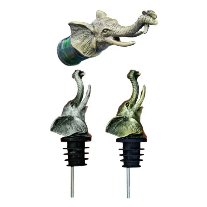 رائعة طويلة متخبطة الفيل مدفق النبيذ العالمي زجاجة النبيذ الفم المنزل بار أداة شركة مركز تسوق الهدايا الترويجية #3