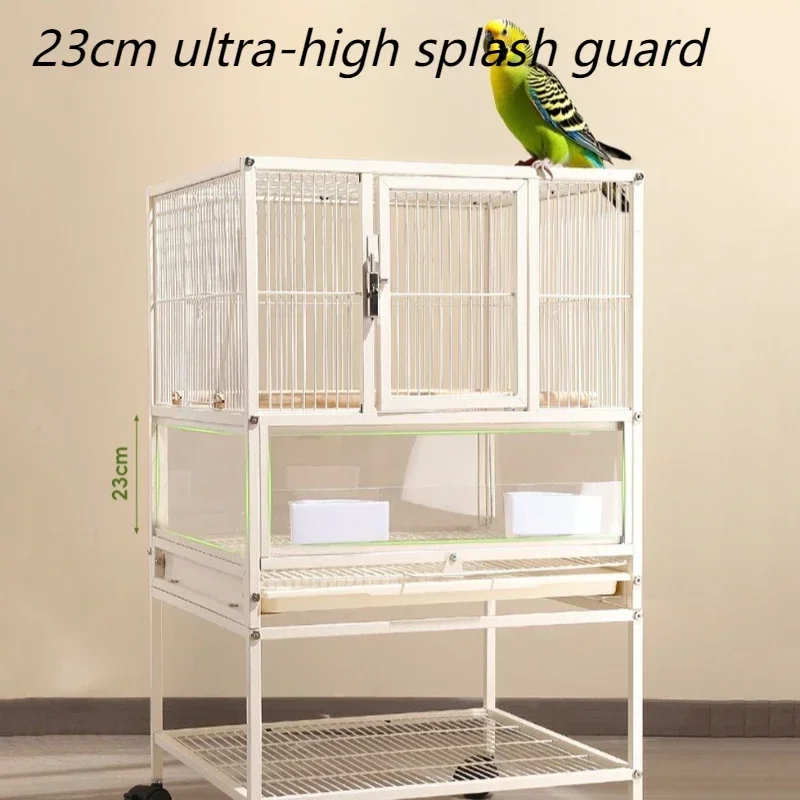 #Large Metal Outside Bird Cages House Accessories Acrylic Goldfinch Bird Cages Parrot Nest Outdoor Bird Supplies Pet Furniture