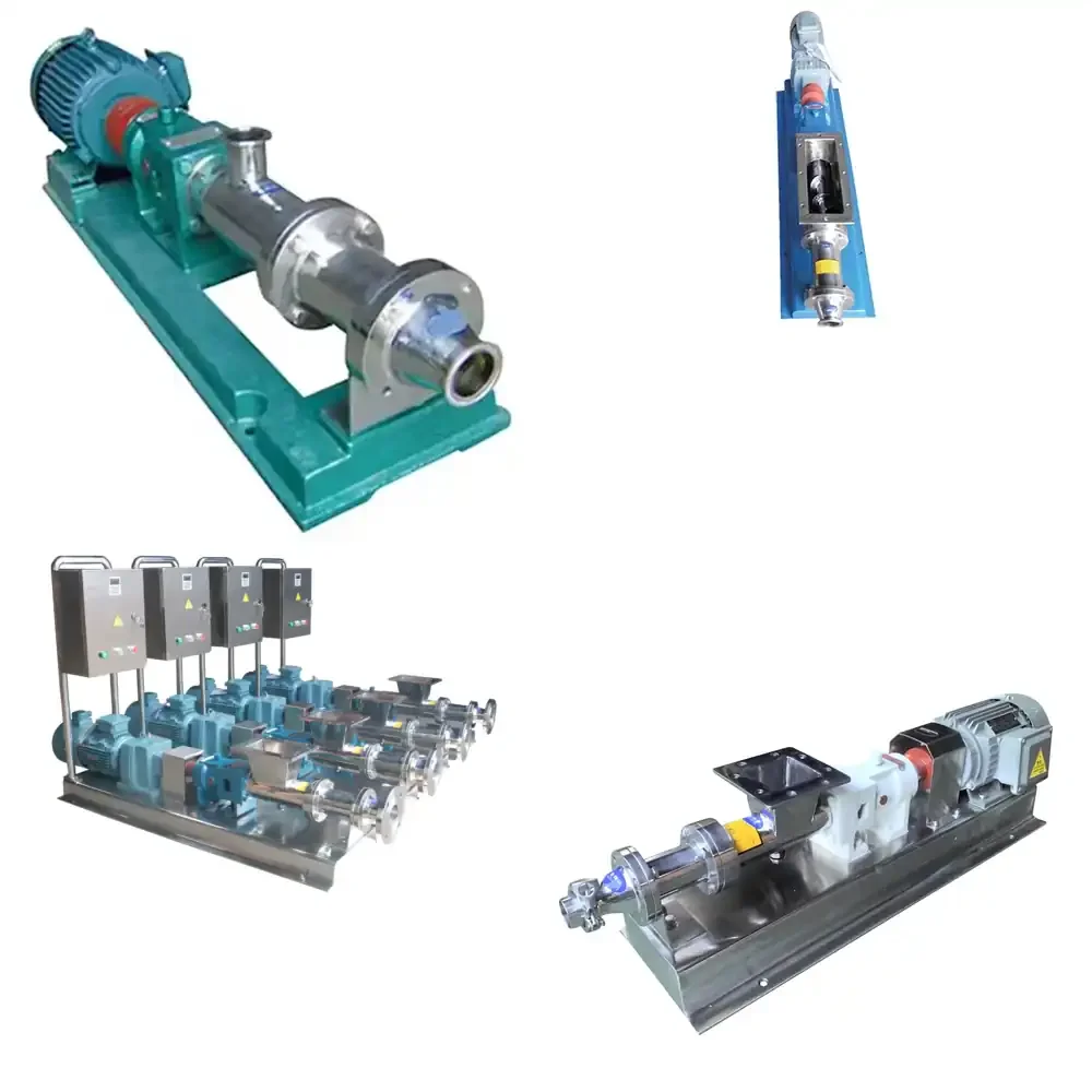 

Industrial Single Screw Pump for Viscous Fluids Transfer