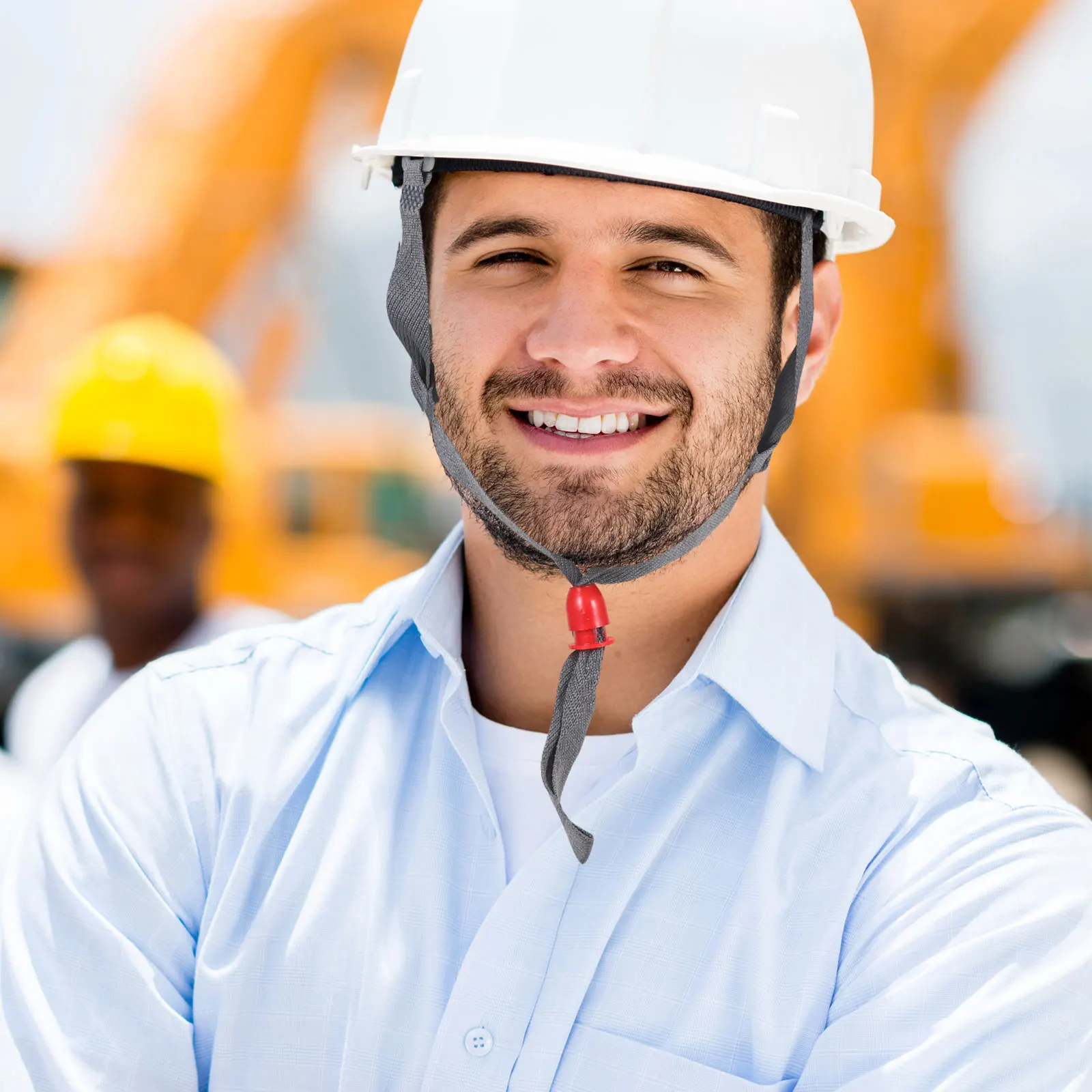 

Adjustable Chin Strap Y-Buckle Safety Construction Hard Hat Replacement Plastic Protector Accessories
