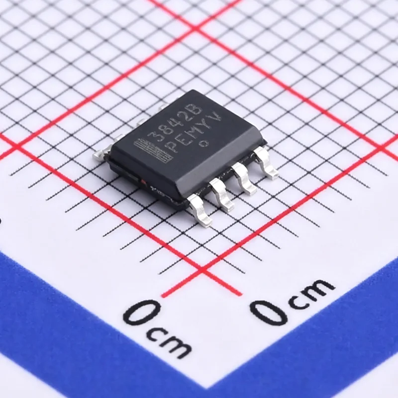 20PCS/LOT UC3842BVD1R2G marking 3842B Boost, Flyback Regulator Positive, Isolation Capable Output Step-Up