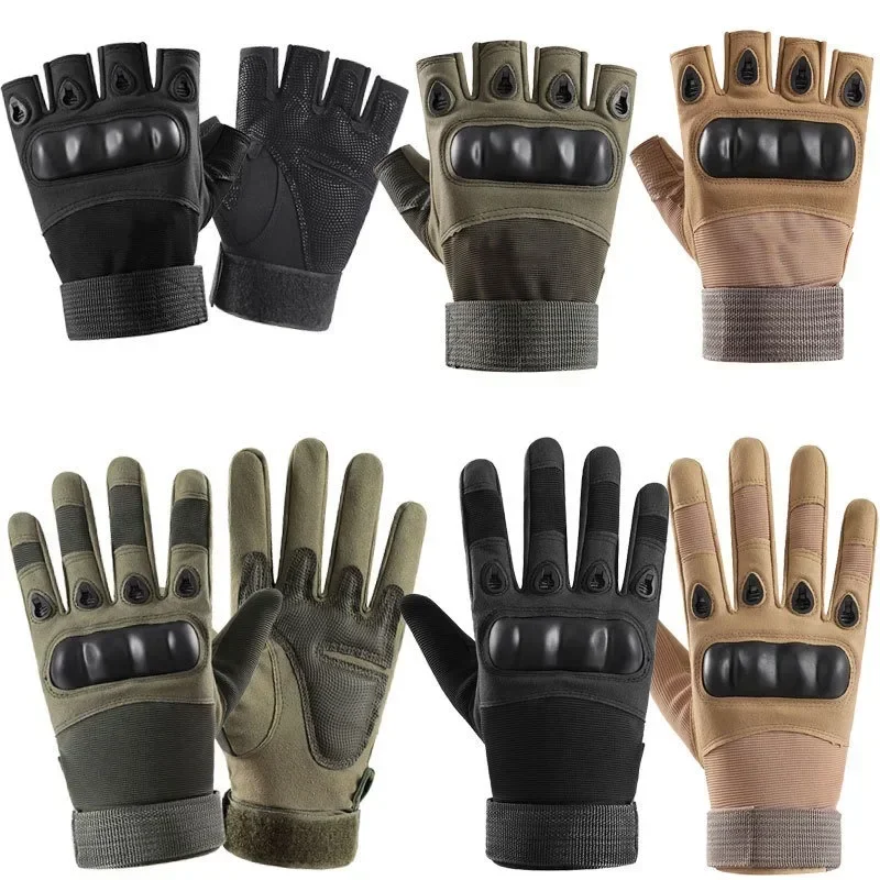 Half-finger/full-finger Tactical Gloves Training Non-slip Wear-resistant Fitness Gloves Cycling Racing Protective Equipment