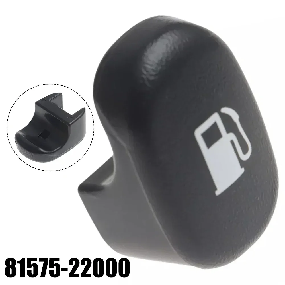 1Pcs Fuel Filler Release Knob For Kia For Forte For Rio For Sportage 81575-22000 ABS Black Car Accessories