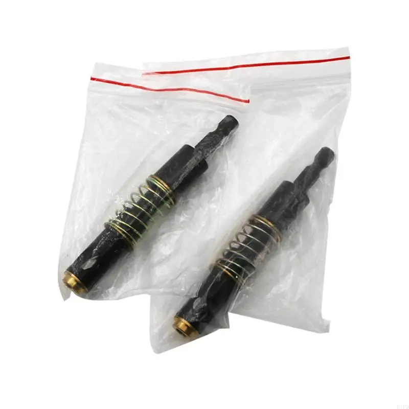 E1pd 5mm & 1/4 "บิตศูนย์กลางตัวเองสำหรับใช้กับ Pin Jig Black Diy Hinge Hinge Bits Bits