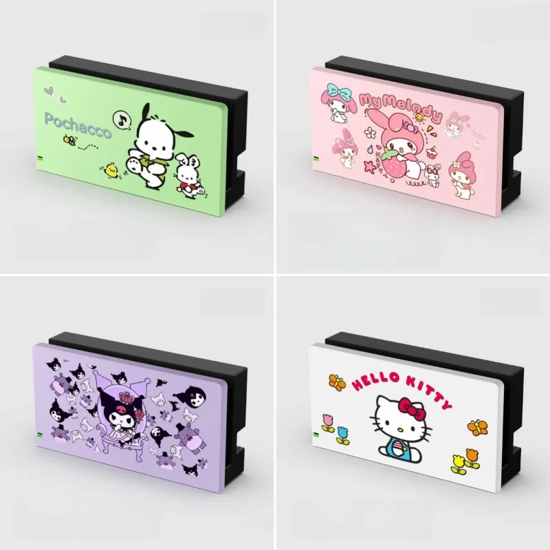 

Sanrio HelloKitty for Nintendo Switch NS Hard Case Dock Stand Protective Shell Console ABS Protector Skin Charging Station Cover
