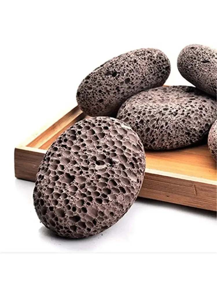 Pierre ponce naturelle pour les pieds, 1 pièce, nettoyage de la peau, meulage des callosités, outil de Massage, nettoyage des morts, soins pour la peau dure, dissolvant de callosités