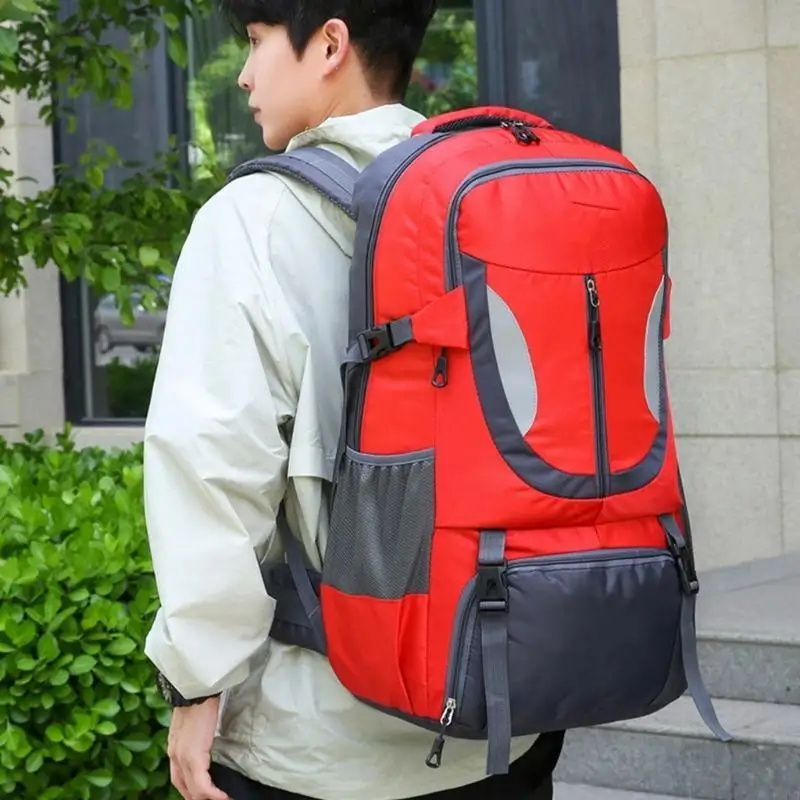 

Waterproof Hiking Backpack 60L Outdoor Sport Large Capacity Daypack for Travel