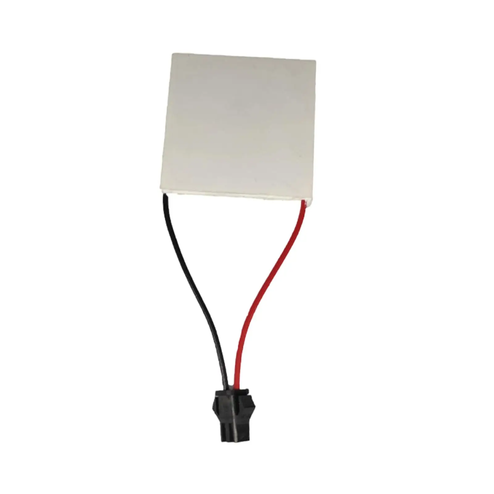 

Fireplace Fan Motor Generator Sheet 4cmx4cm Silver Metal Oven Fan Replacement Part for Heat Powered Fireplace Restoration