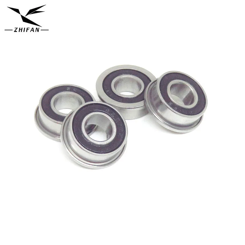 8Pcs F686 2RS Flange Ball Bearing 6x13x5 F686RS Flanged Ball Bearing 6*13*5 Deep Groove Ball Bearing