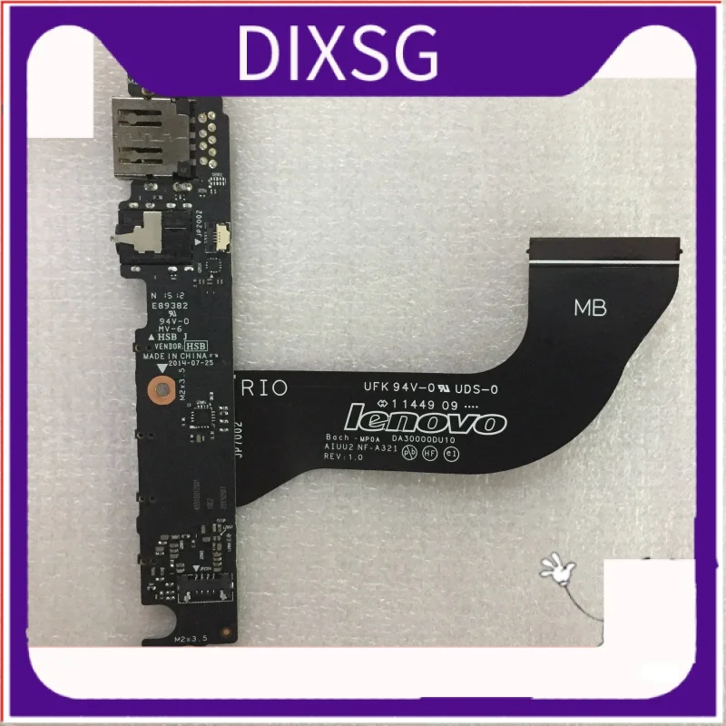 New Original For Lenovo Yoga 3 Pro 1370 Laptop AIUU2 NS-A322 USB Board Audio Board 5C50G97364 Free. . And Fast Shipping