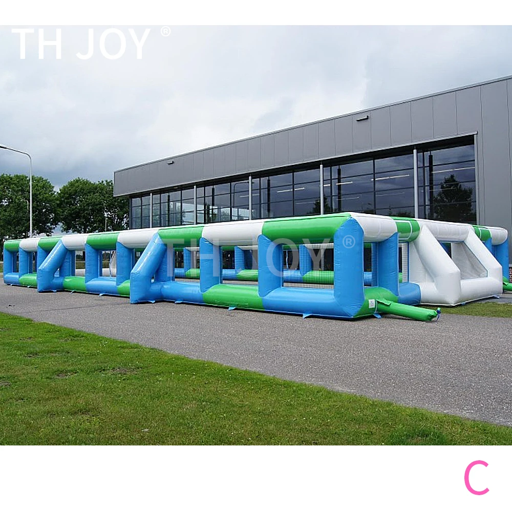 custom made inflatable football soccer pitch field court, bubble ball inflatable soccer  field