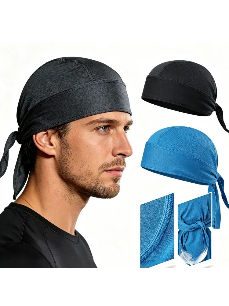 AliExpress NONE Quick‑Dry Sweat‑Wicking Cycling Headband, Sun‑Protection Bandana Headscarf Hat for Men Women Biking Running Outdoor Sports