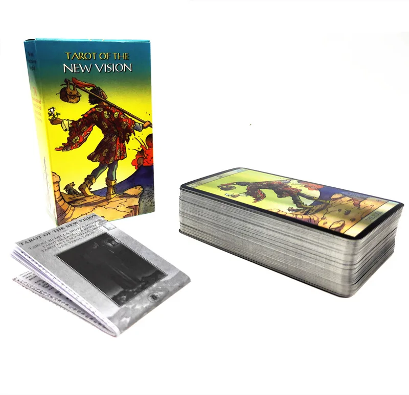 Tarot of the Vision Holographic Laser Tarot cards Factory Made High Quality Smith Tarot Deck DivinationGame