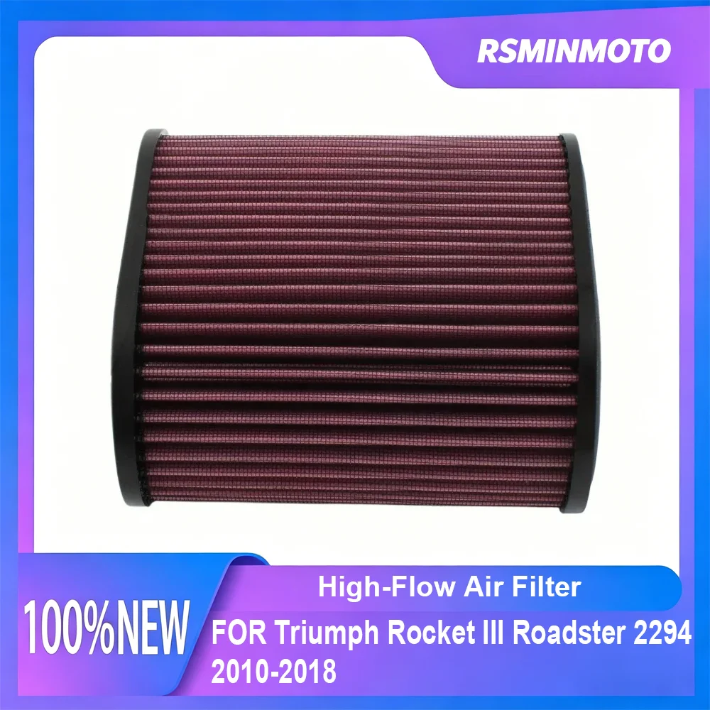 

Motorcycle High Flow Air Filter TB-2204 FOR Triumph Rocket III Roadster Rocket III Classic Tourer Rocket 3 Touring ABS 2294