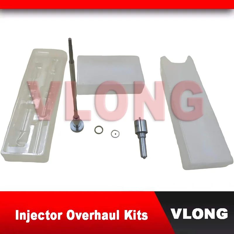 

New Diesel Fuel Injector Overhaul Kits For JMC 4D30 Common Rail Injector Jet Repair Parts CN3-9K546-AB-BR 0445110611 0445110612