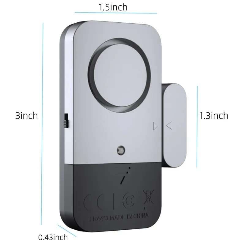 Door Window Alarm 120dB Loud Door Window Home Alarm Baby Security Protection Window Magnetic Sensor Detectors Burglar Kit