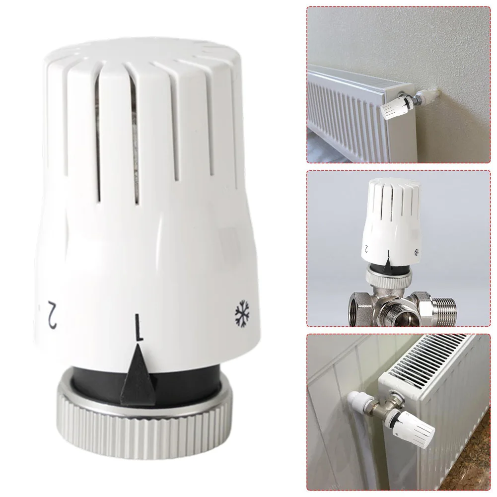 Thermostatic Head M30x1.5 Radiator Valve Heating Anti-Freeze For Protection Underfloor Heating Actuator Home Accessories