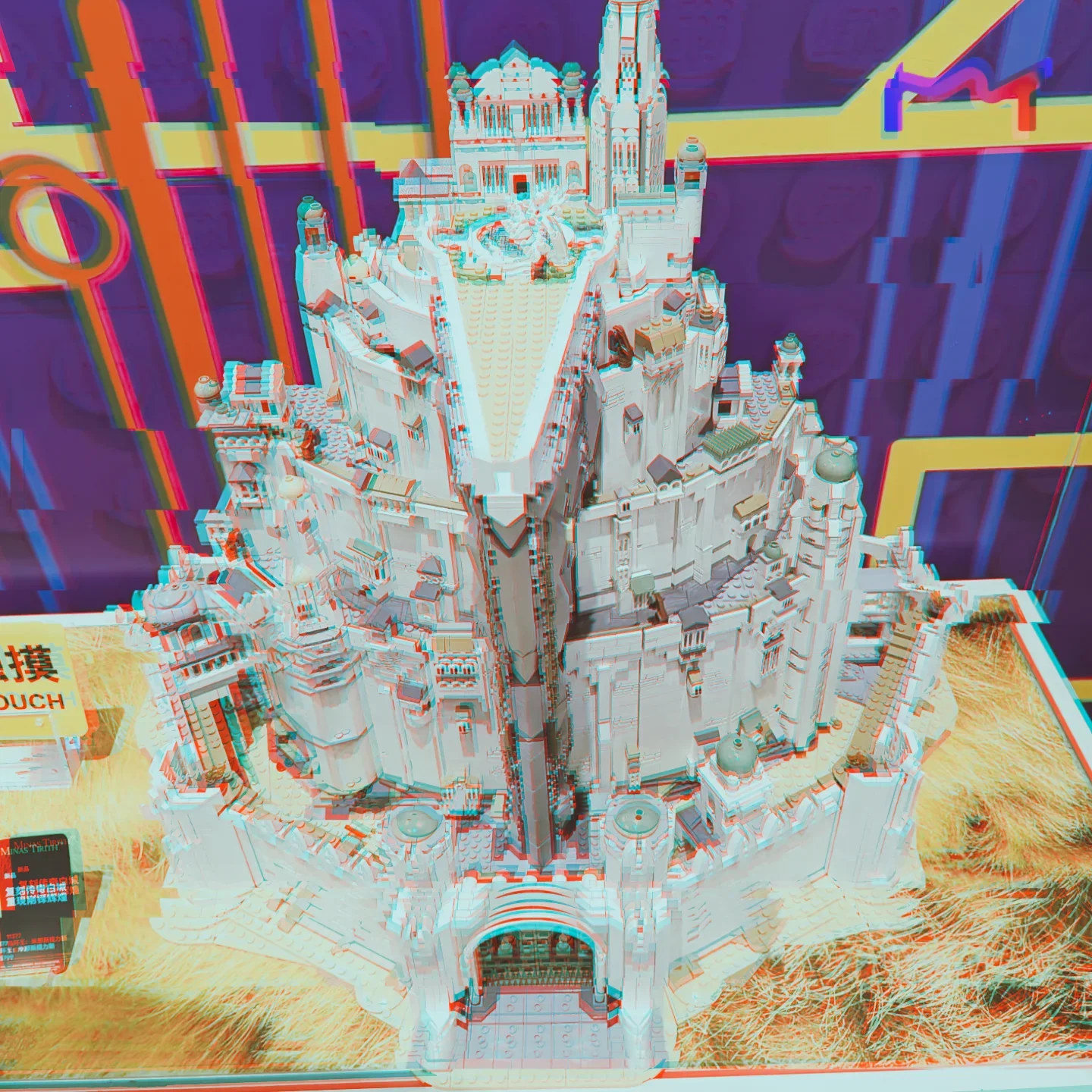 New Hot Toys Classic Movie 8278pcs Mystical White 3D Castle Building Blocks Puzzle Model Toys For Ornament Birthday Gift