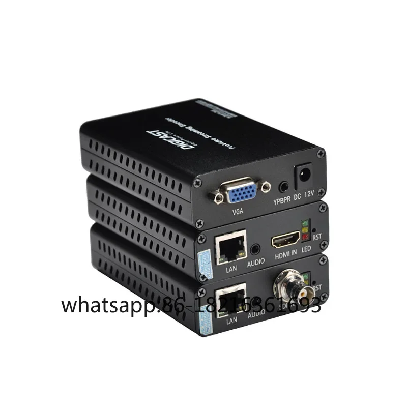 

IPTV Live Streaming HDM I VGA to IP Encoder IPTV Internet Encoder IPTV For Online Streaming