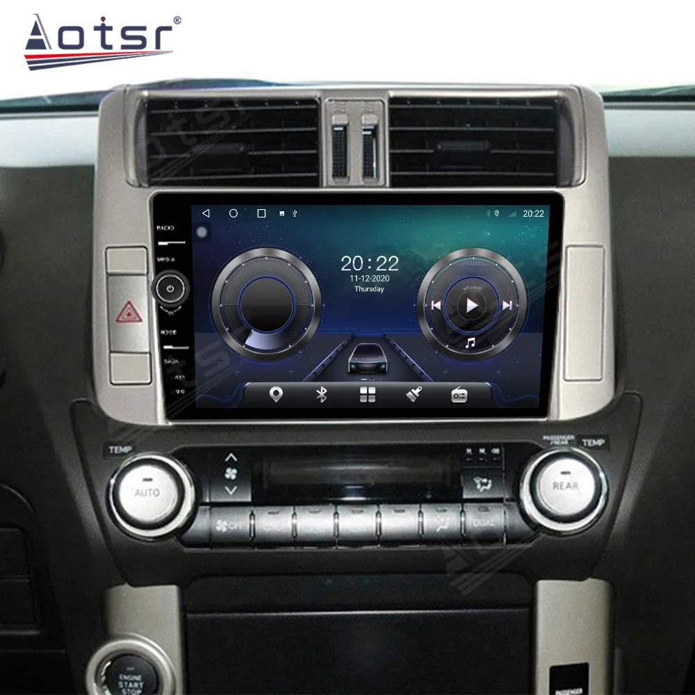 6+128GB Android 12 Automotive Multimedia 2010-2013 For Toyota Prado Car Wireless Carplay Record Player  Head Unit