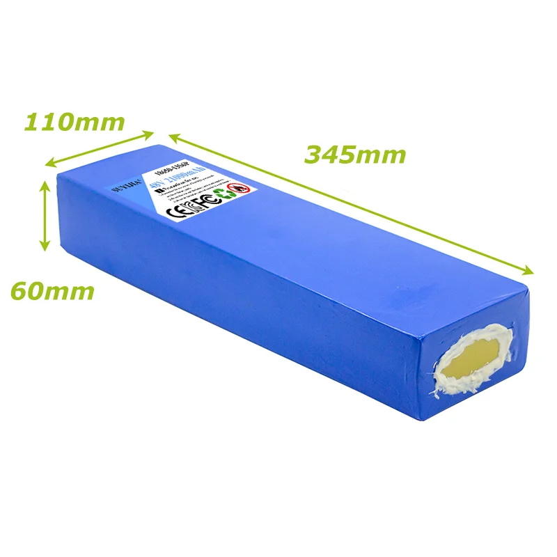 48V 21000mAh 13S6P 18650 Lithium-ion Battery Pack with Built-in 30A BMS Protection Board Citycoco Electric Scooter Battery