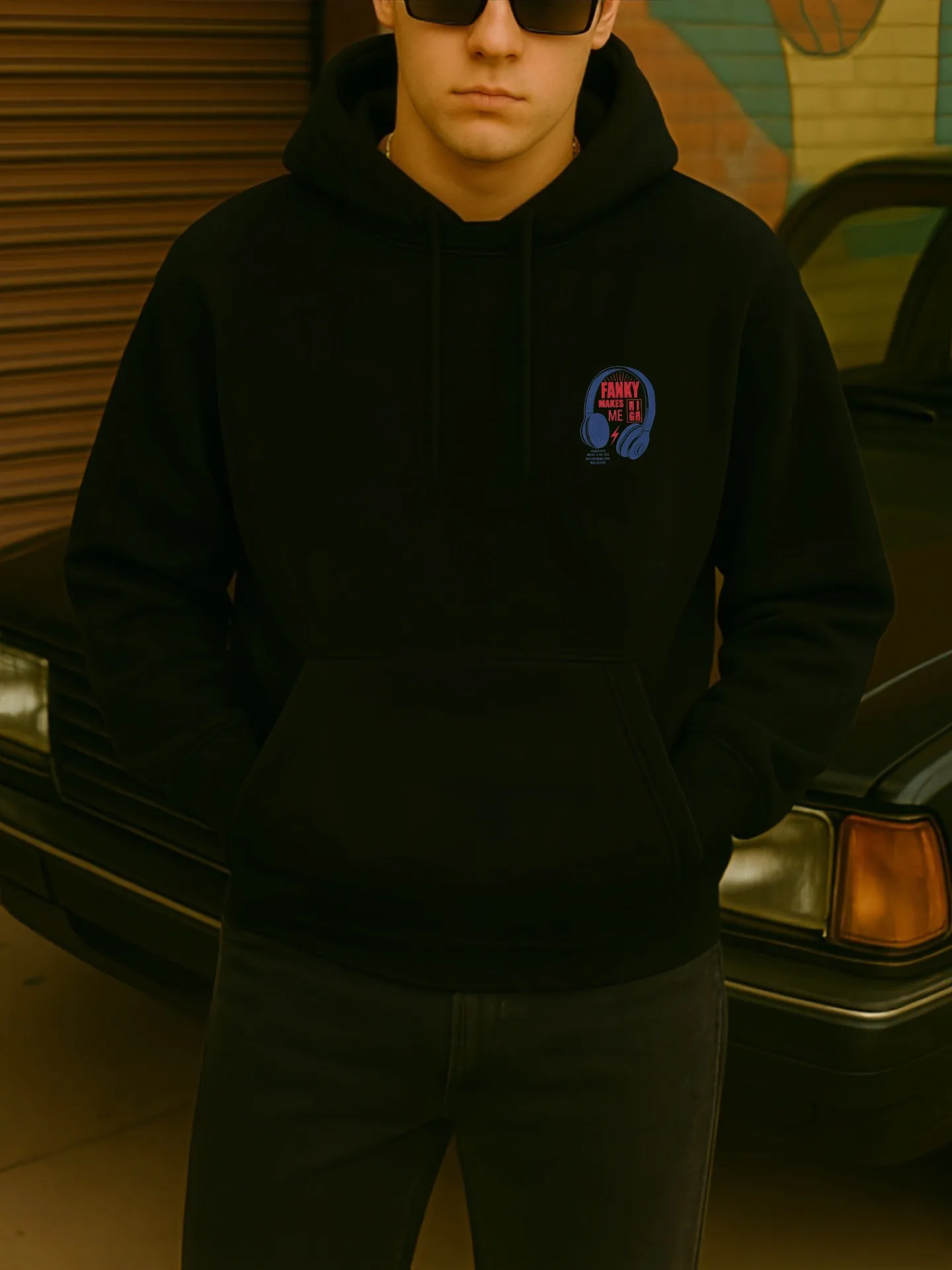 هوديي برسومات جرافيك للرجال، بلوفر بغطاء للرأس مطبوع عليه حروف، نمط كاجوال للرجال، قماش ناعم للارتداء اليومي #3