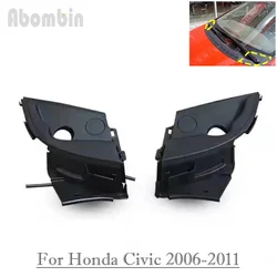 Front Windshield Wrap Corner Trim Fender Trim Windshield Wiper Side Trim Cover Rubber For Honda Civic 2006 2007 2008 2009 10 11